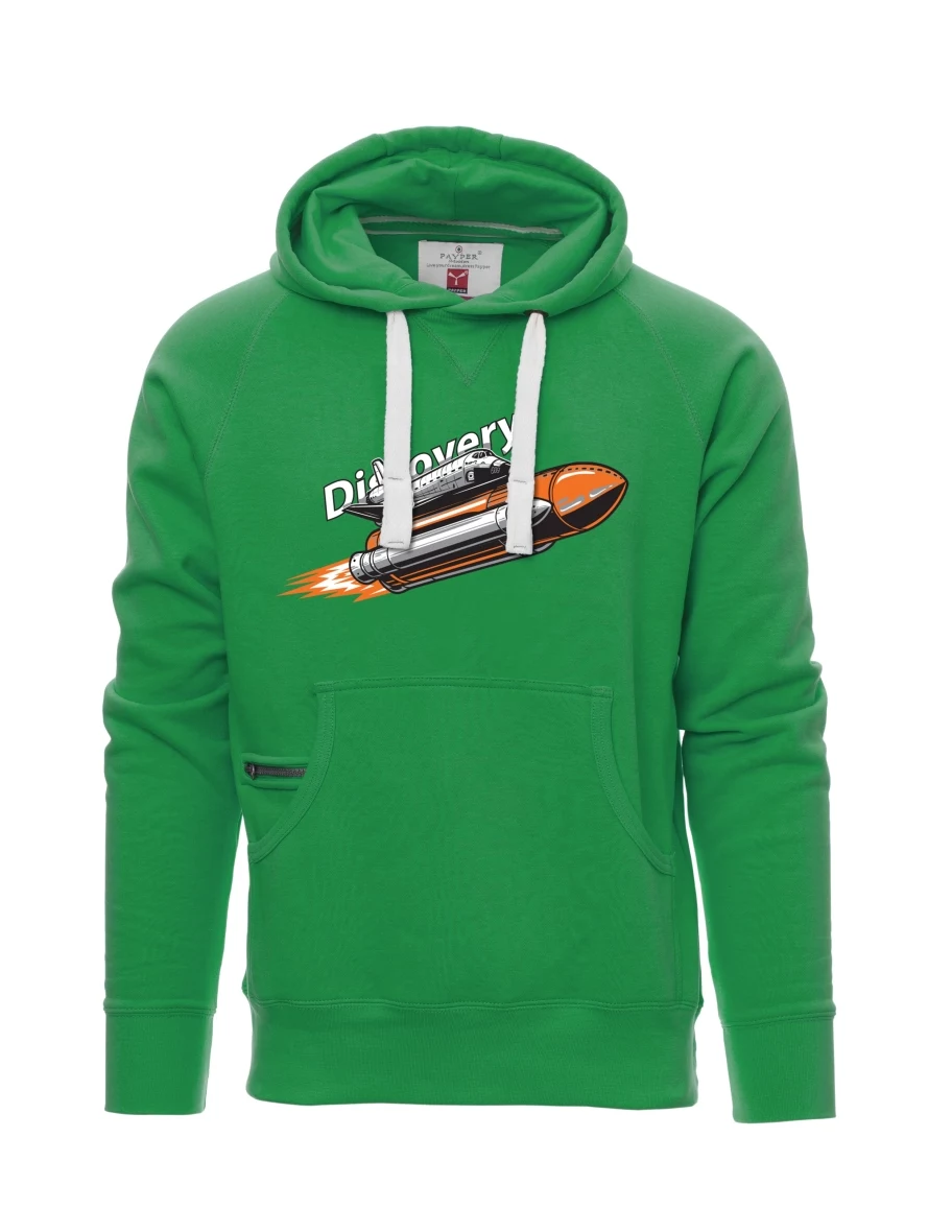 Męska bluza zielona Wahadłowiec Discovery