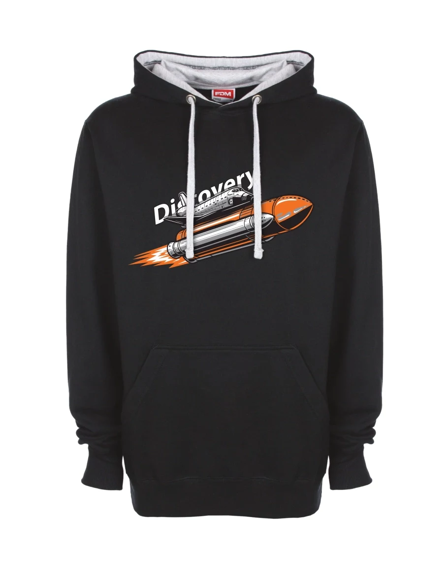 Bluza szaro-czarna Wahadłowiec Discovery