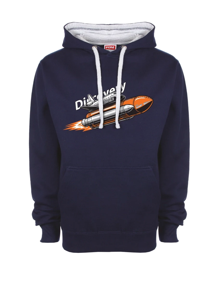 Bluza szaro-królewsko niebieska Wahadłowiec Discovery