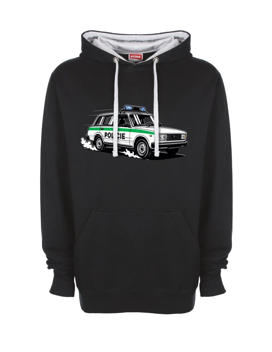Bluza szaro-czarna Samochód VAZ 2104 POLICJA