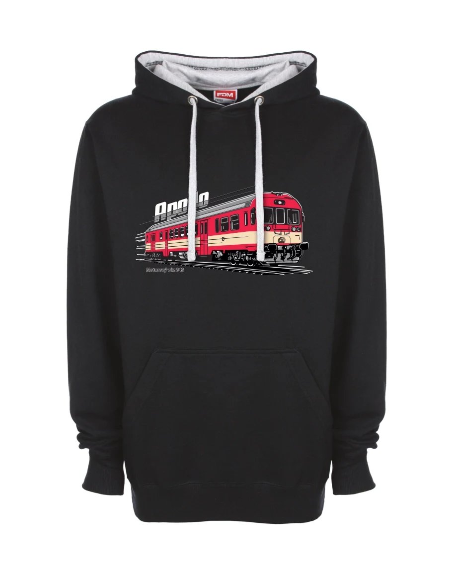 Bluza szaro-czarna Wagon silnikowy 843 „Apollo“