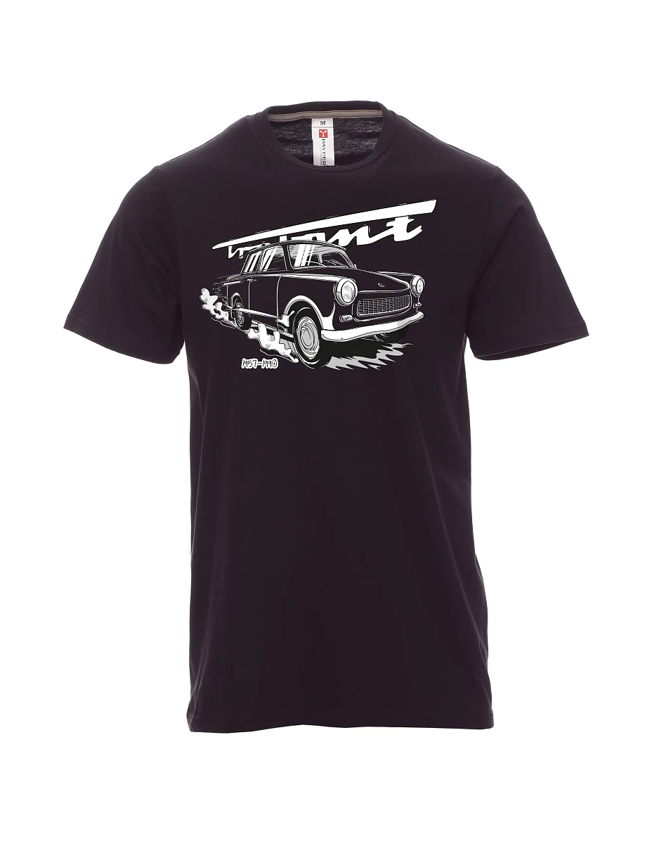 Męski t-shirt czarny Trabi 601