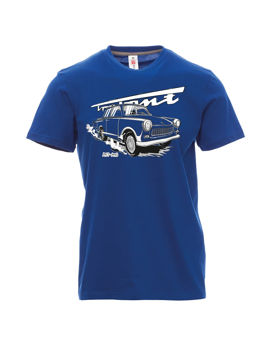 Męski t-shirt niebieski Trabi 601
