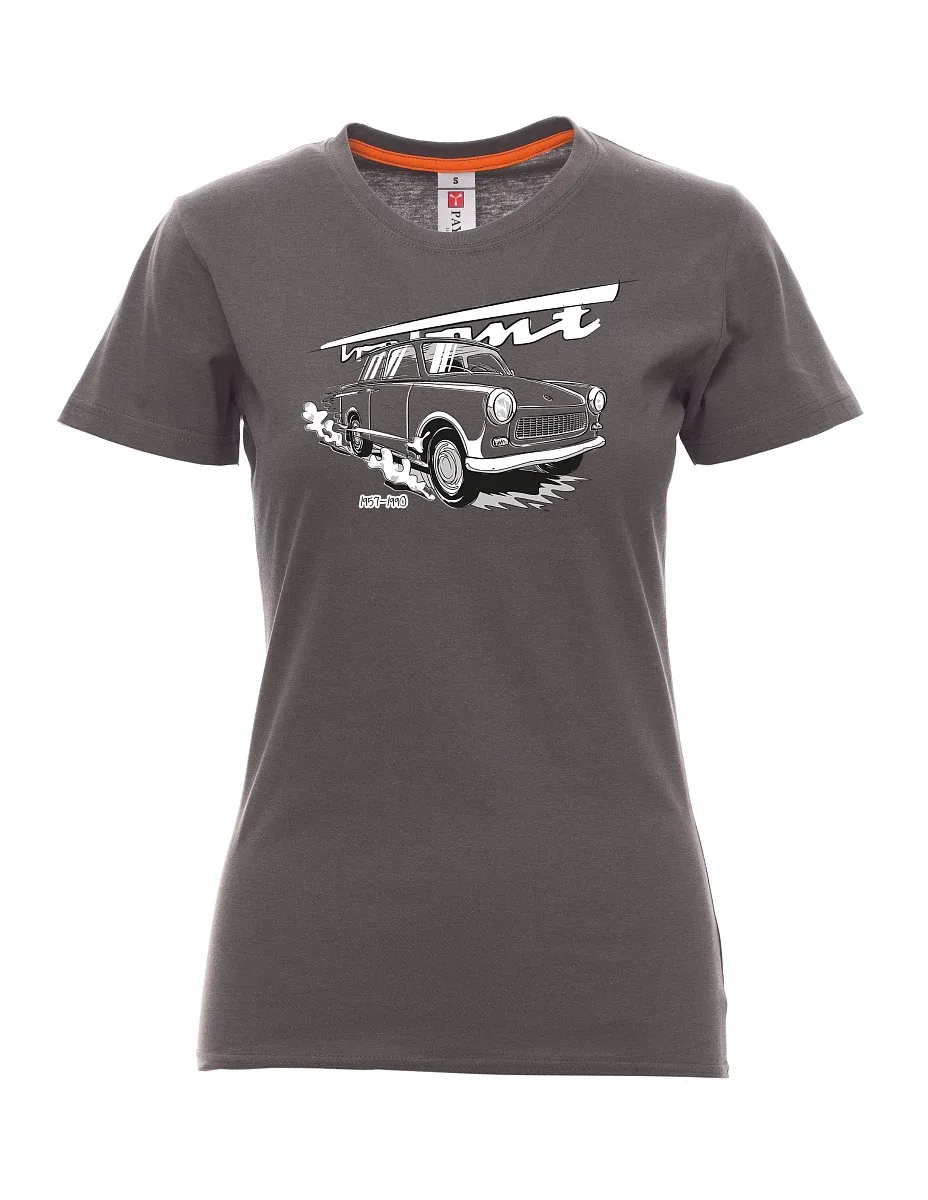 Damski t-shirt antracytowy Trabi 601