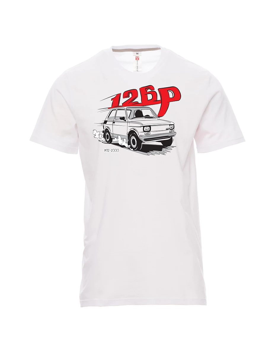 Męski t-shirt biały Maluch