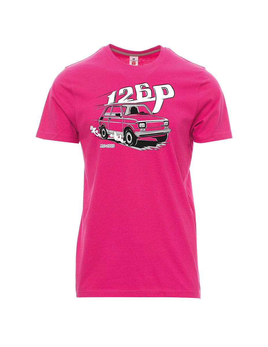 Męski t-shirt różowy Maluch