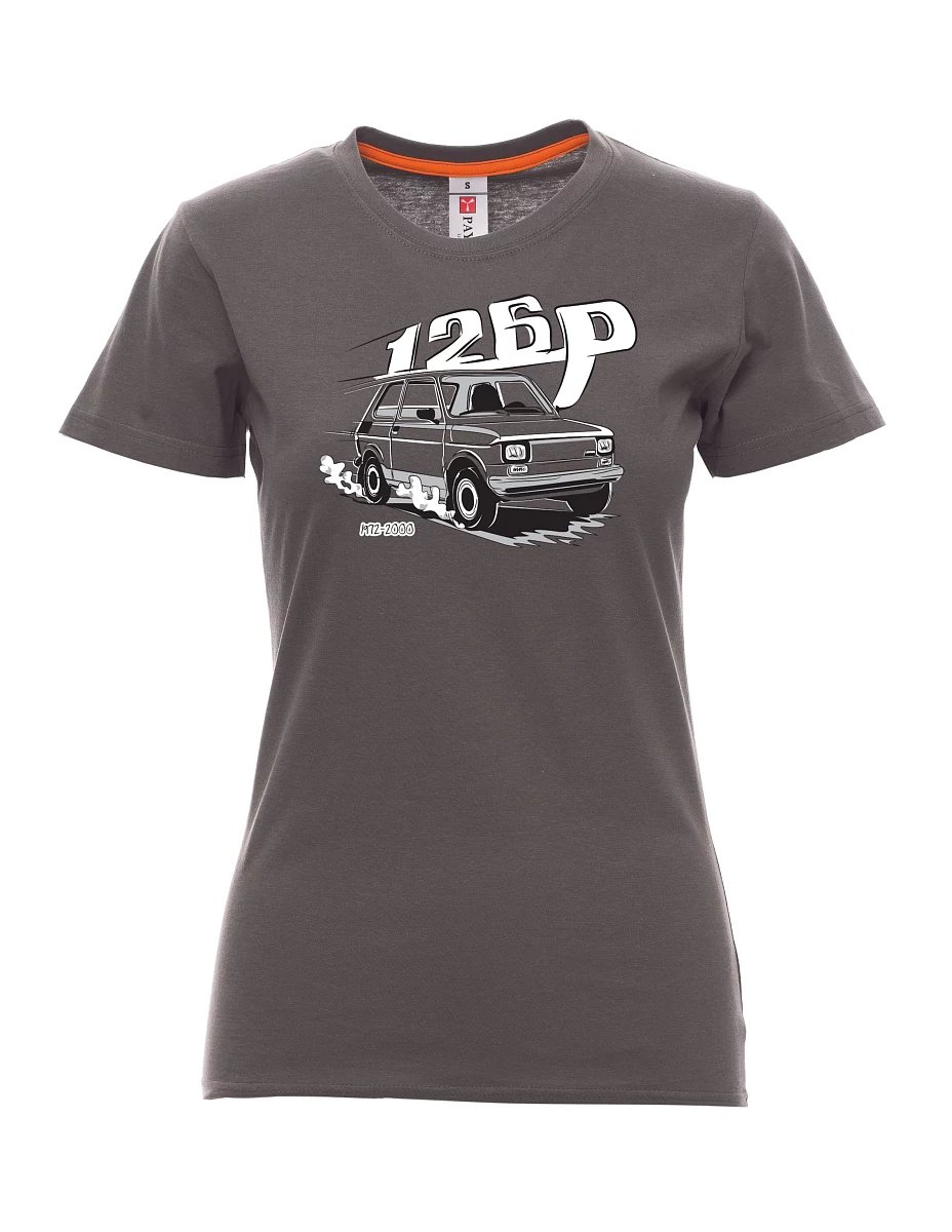 Damski t-shirt antracytowy Maluch