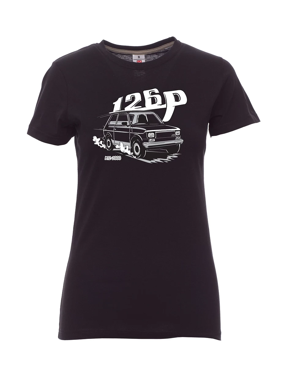 Damski t-shirt czarny Maluch
