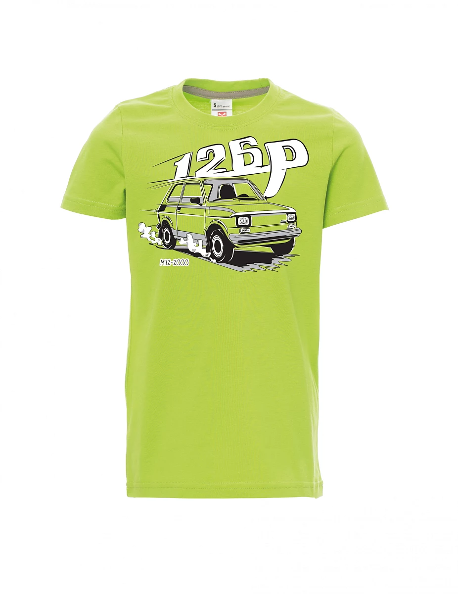 Dziecięcy t-shirt jasno zielony Maluch