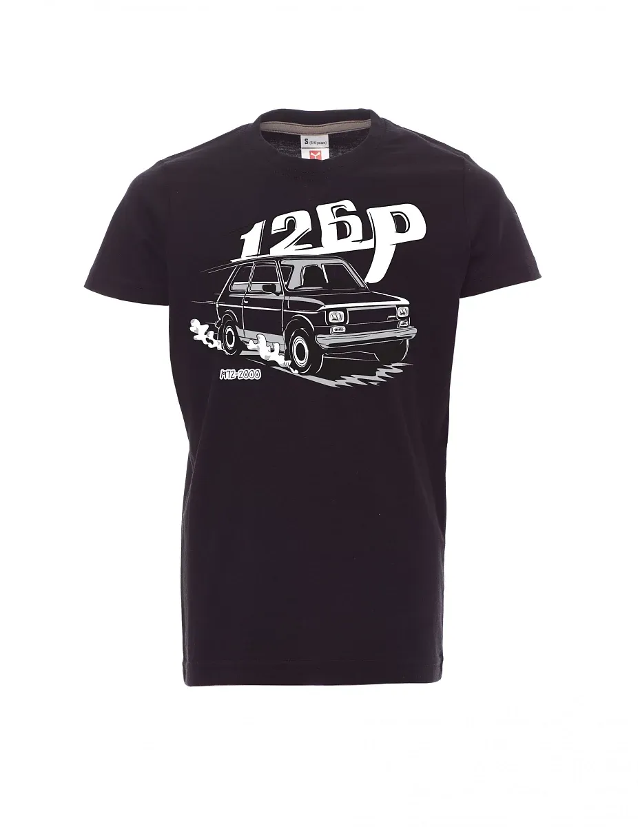 Dziecięcy t-shirt czarny Maluch