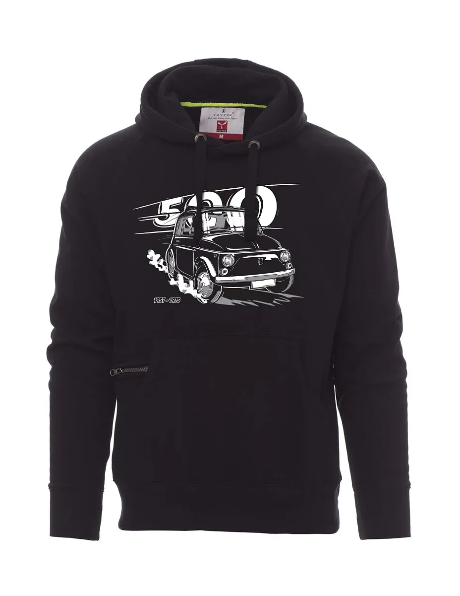 Męska bluza czarna Włoski weteran F 500