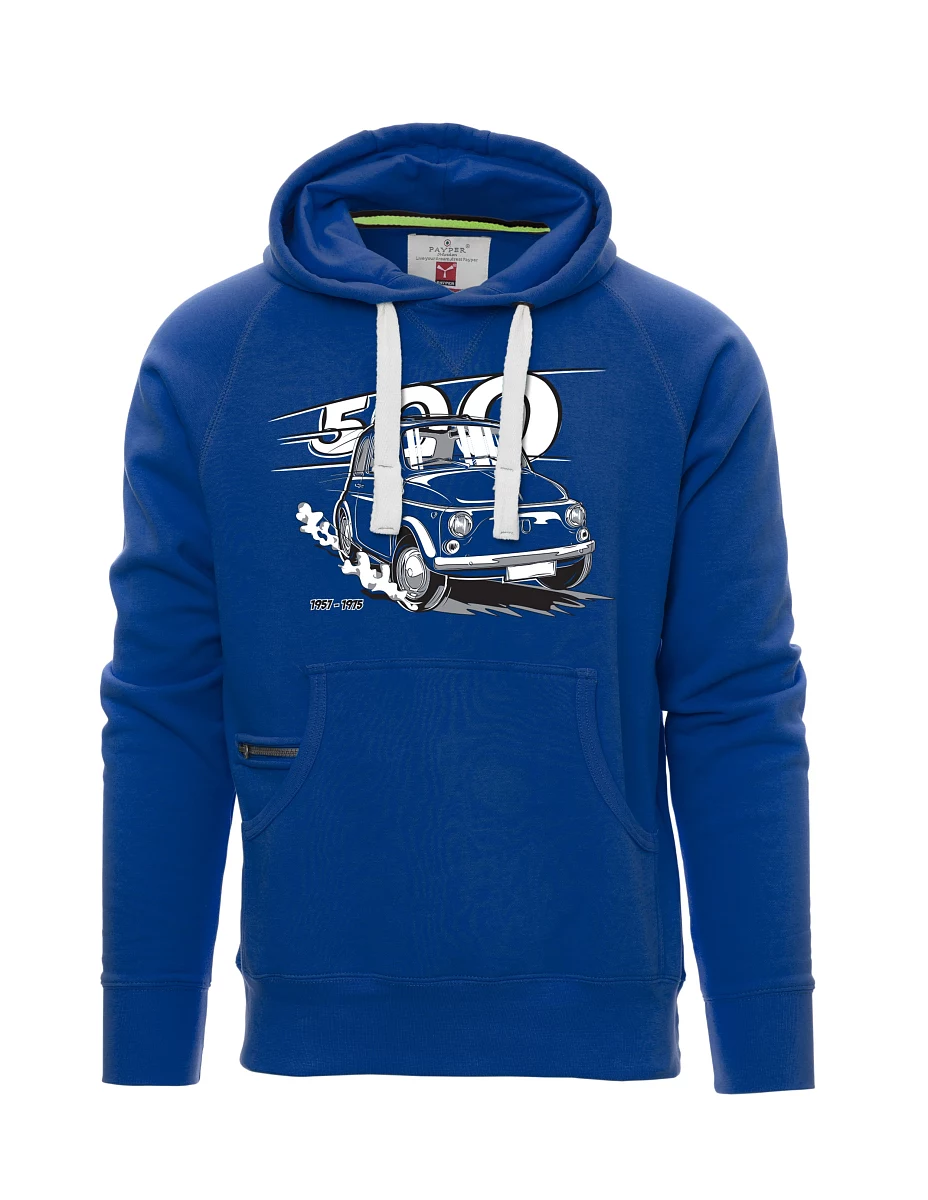 Męska bluza niebieska Włoski weteran F 500