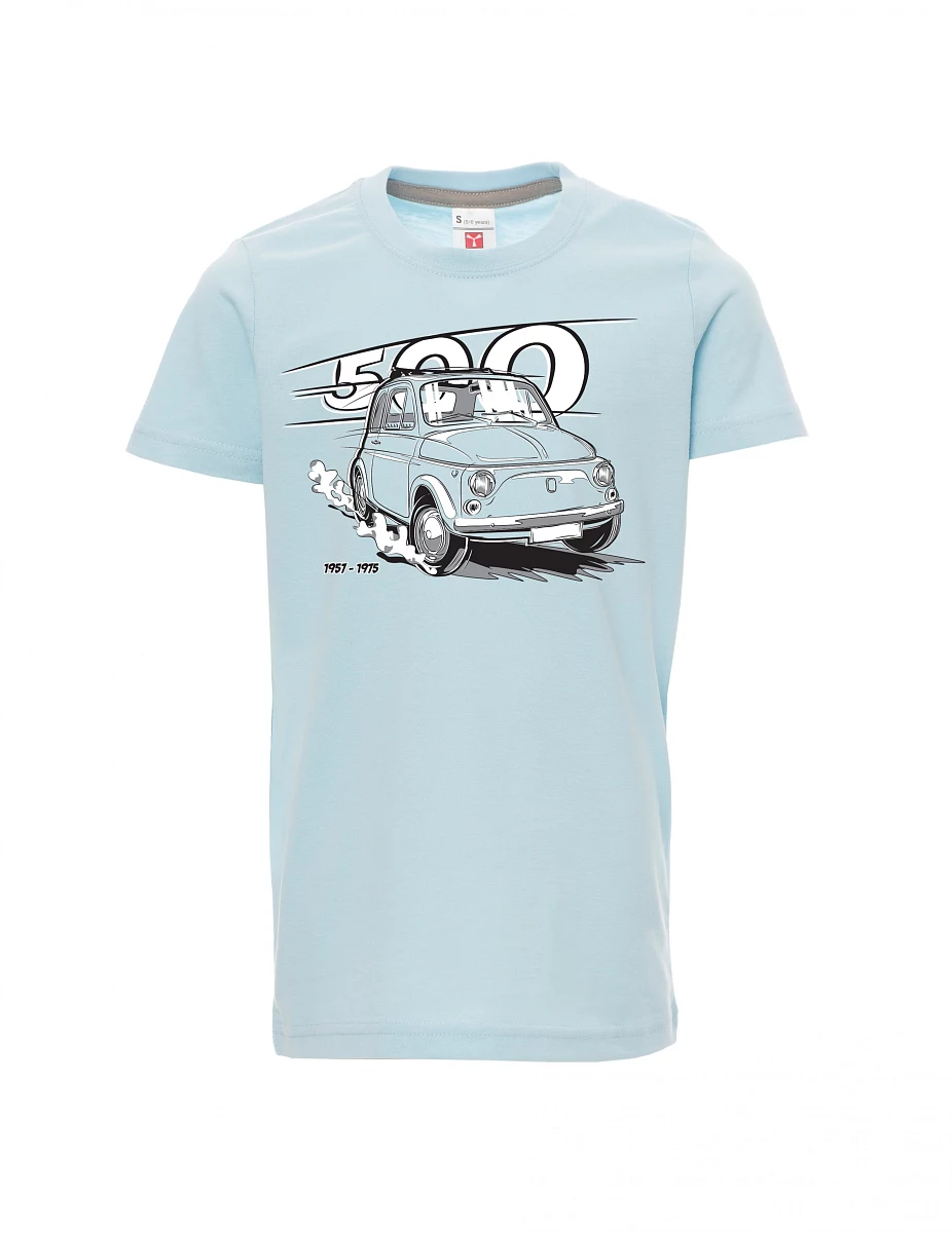 Dziecięcy t-shirt niebieski Włoski weteran F 500