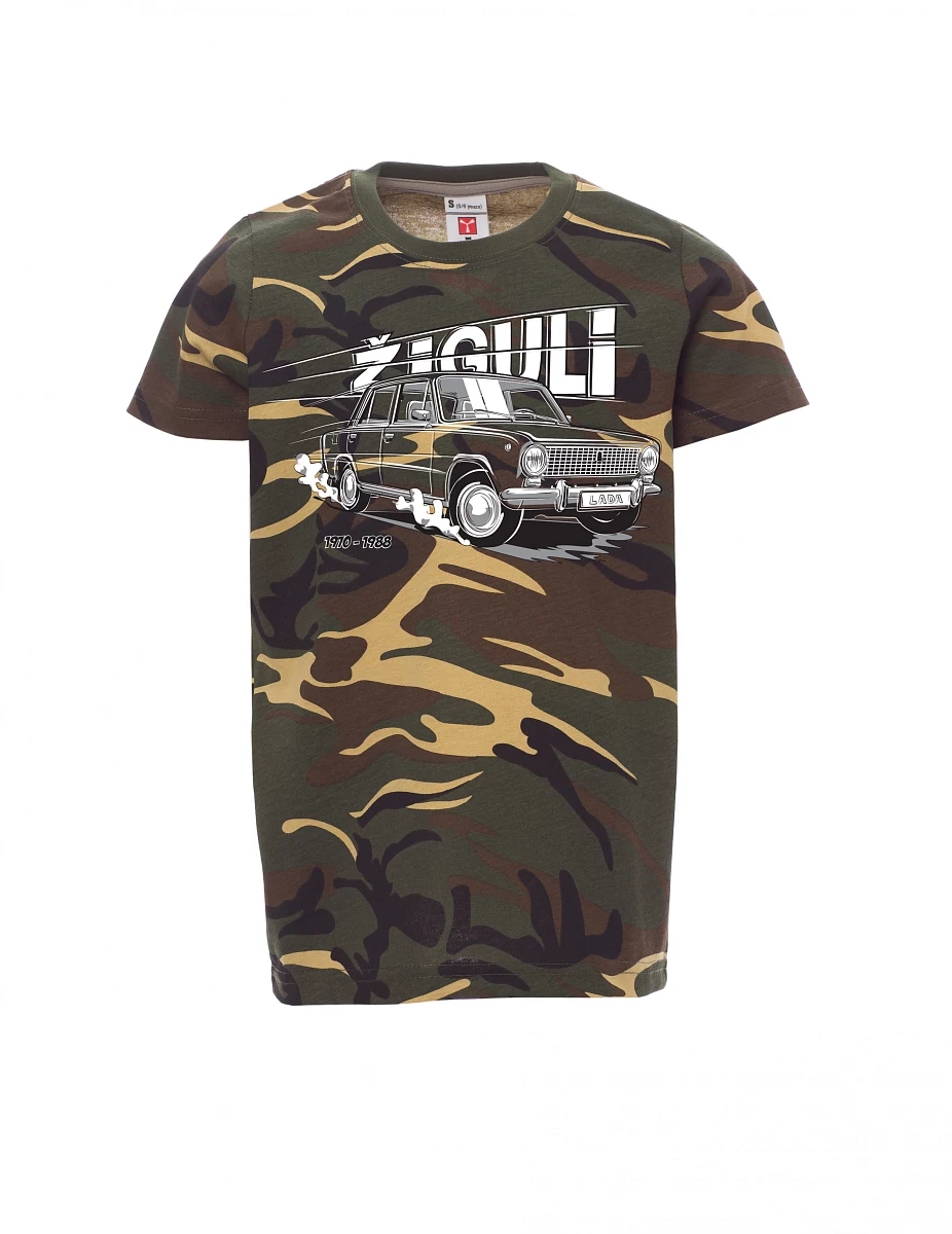 Dziecięcy t-shirt kamufla Lada-Žiguli