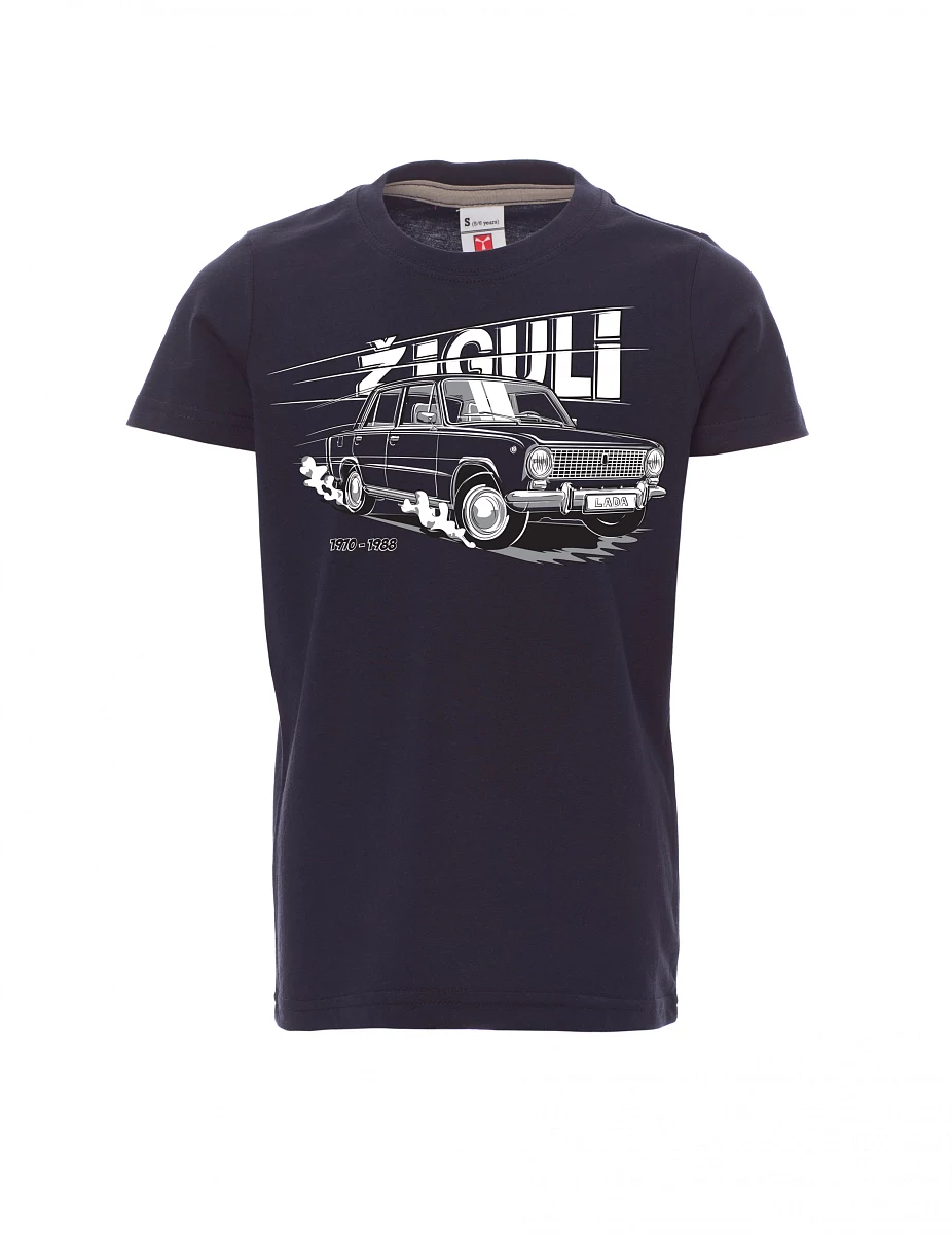 Dziecięcy t-shirt navy Lada-Žiguli