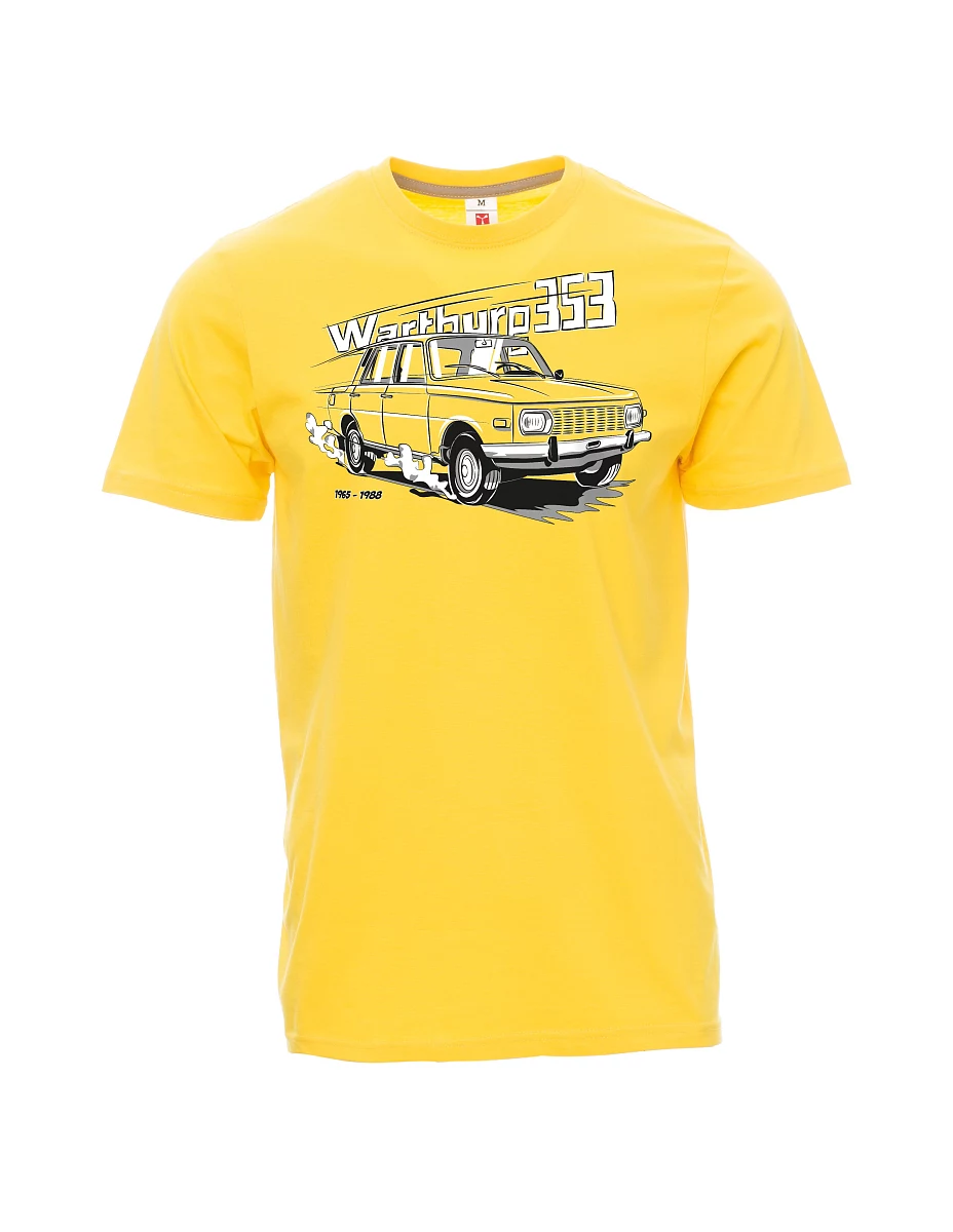 Męski t-shirt żółty Wartburg 353