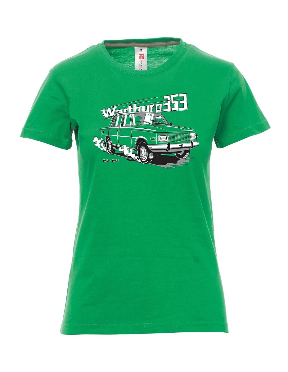 Damski t-shirt zielony Wartburg 353
