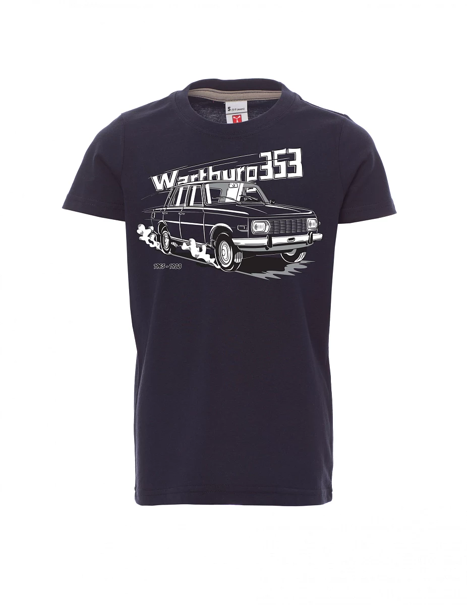 Dziecięcy t-shirt navy Wartburg 353
