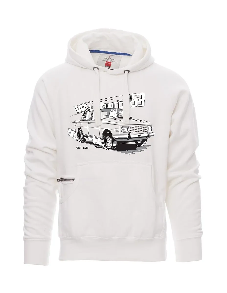 Męska bluza biała Wartburg 353