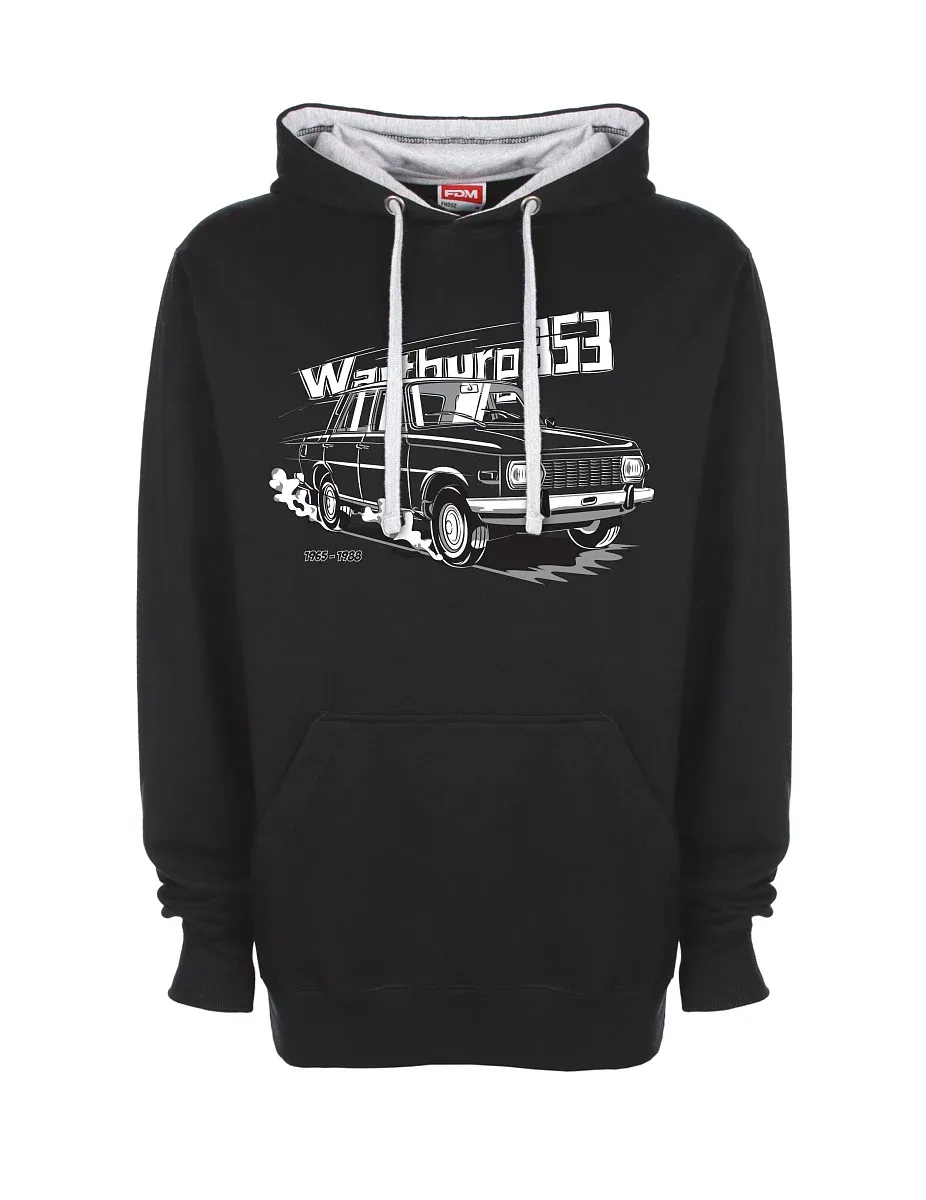 Bluza szaro-czarna Wartburg 353