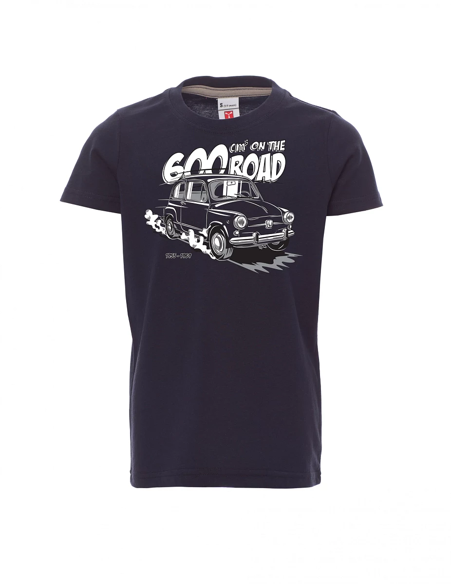 Dziecięcy t-shirt navy Włoski weteran F 600