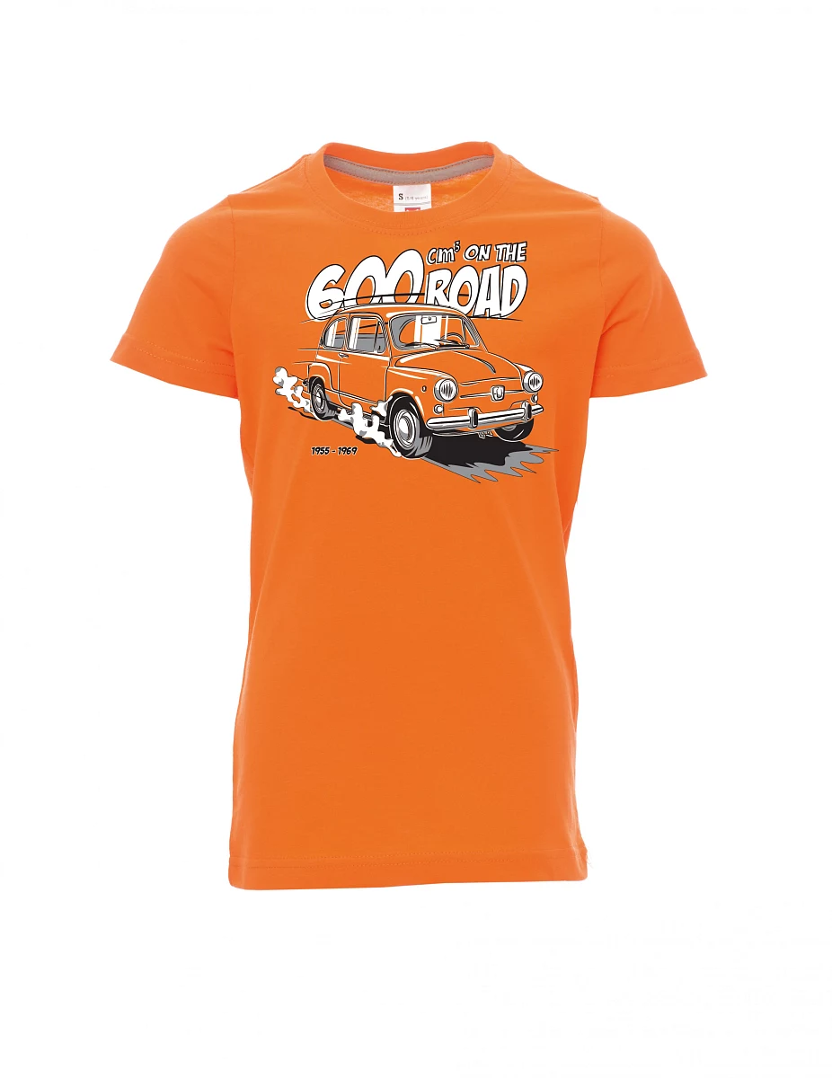 Dziecięcy t-shirt pomarańczowy Włoski weteran F 600