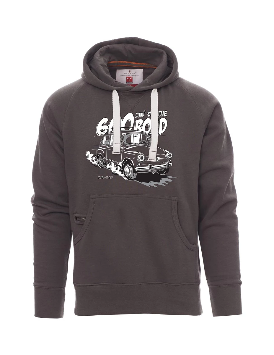 Męska bluza szara  Włoski weteran F 600