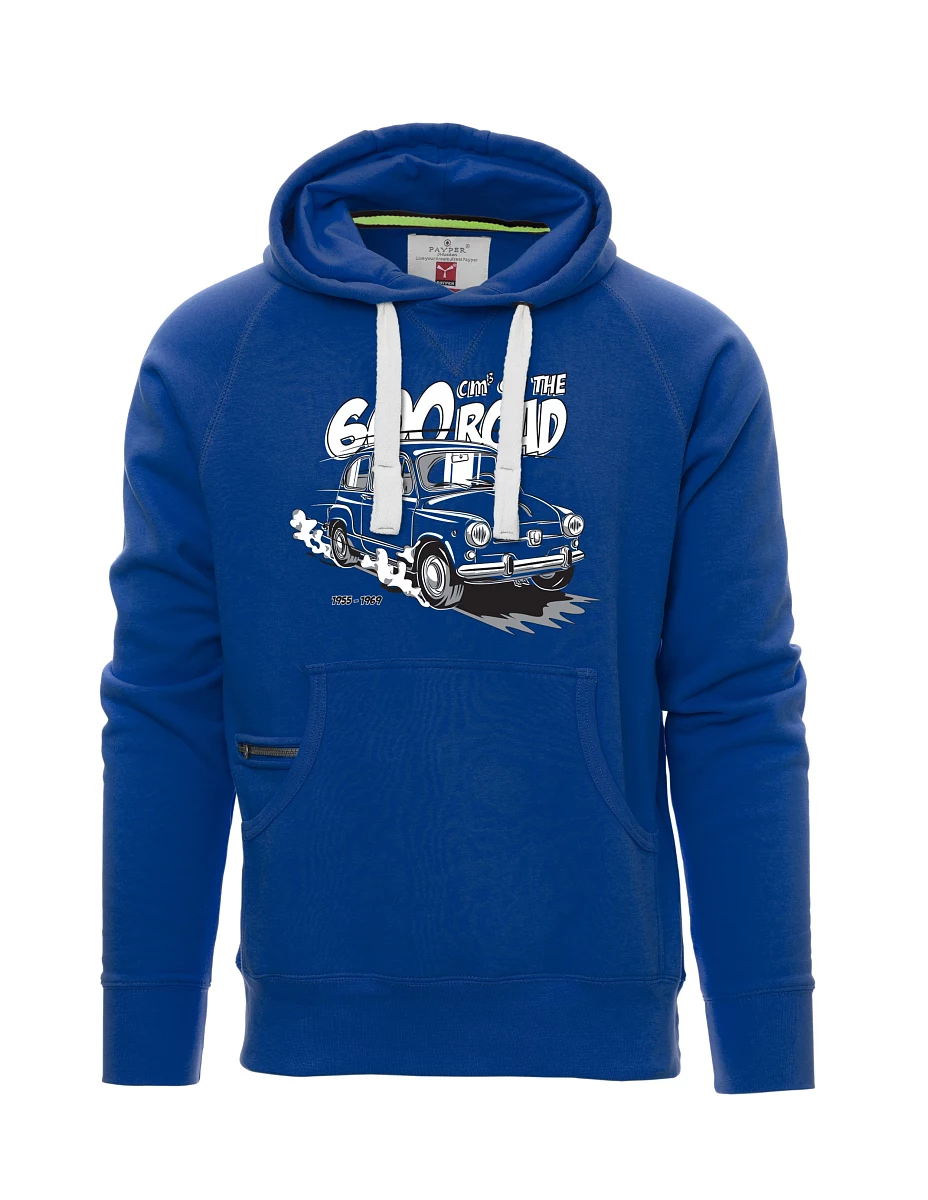 Męska bluza niebieska Włoski weteran F 600