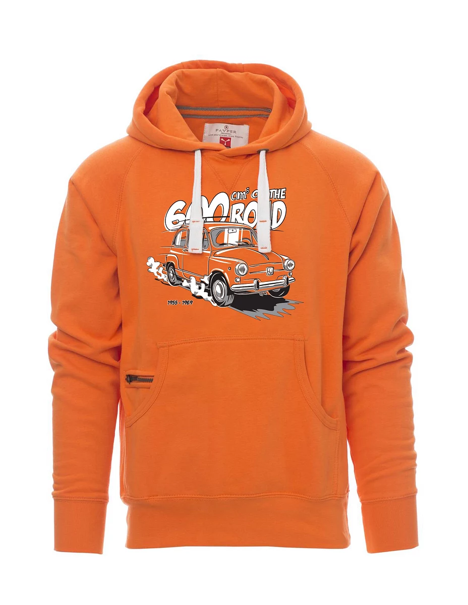 Męska bluza pomarańczowa Włoski weteran F 600