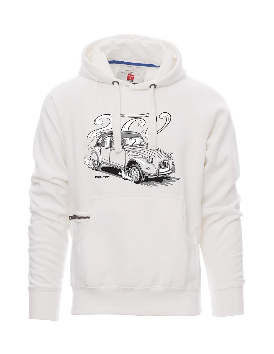 Męska bluza biała 2CV