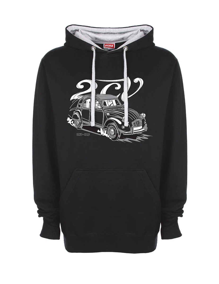 Bluza szaro-czarna 2CV