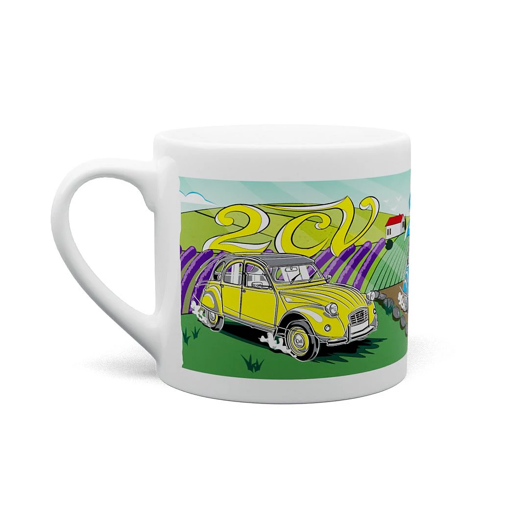 Ceramiczny kubek 2CV 170 ml