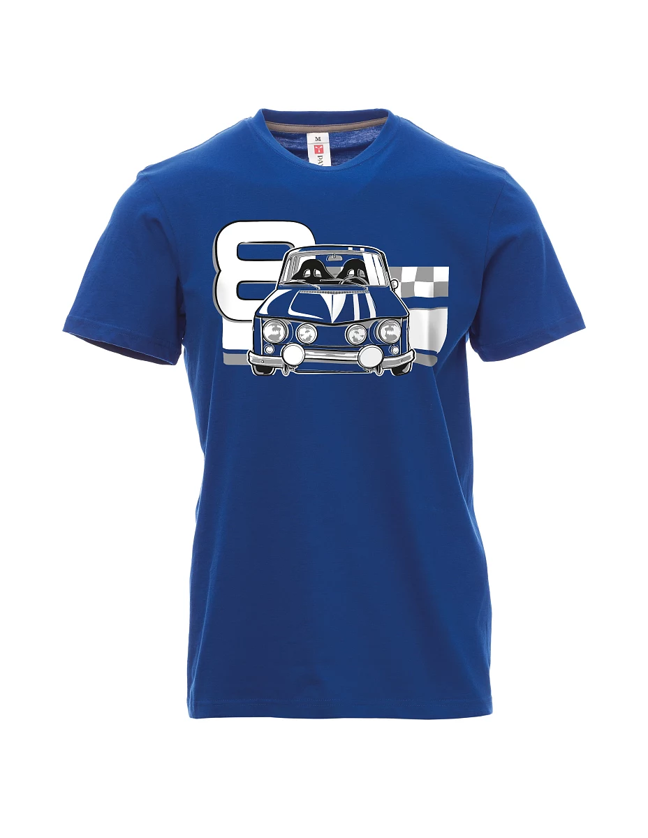 Męski t-shirt niebieski R8