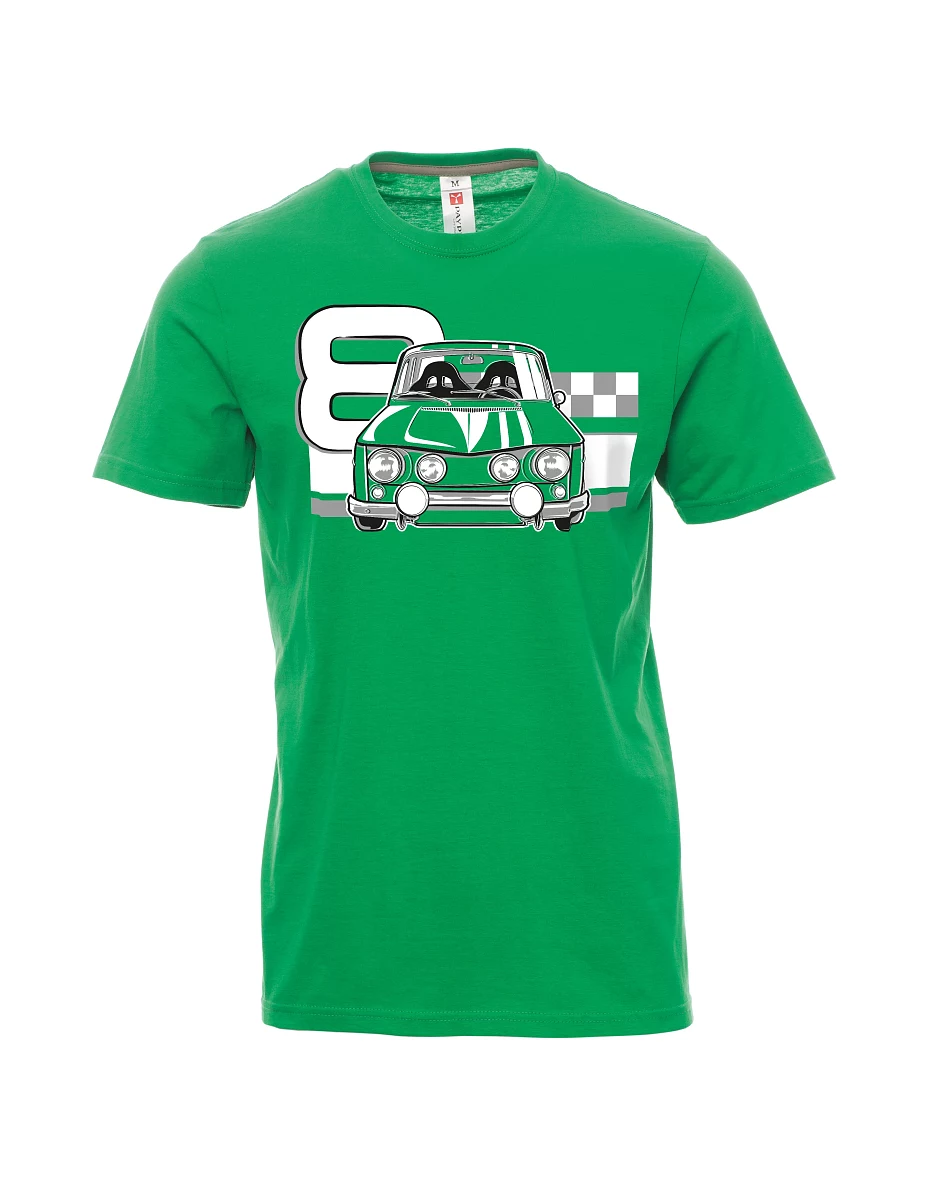 Męski t-shirt zielony R8