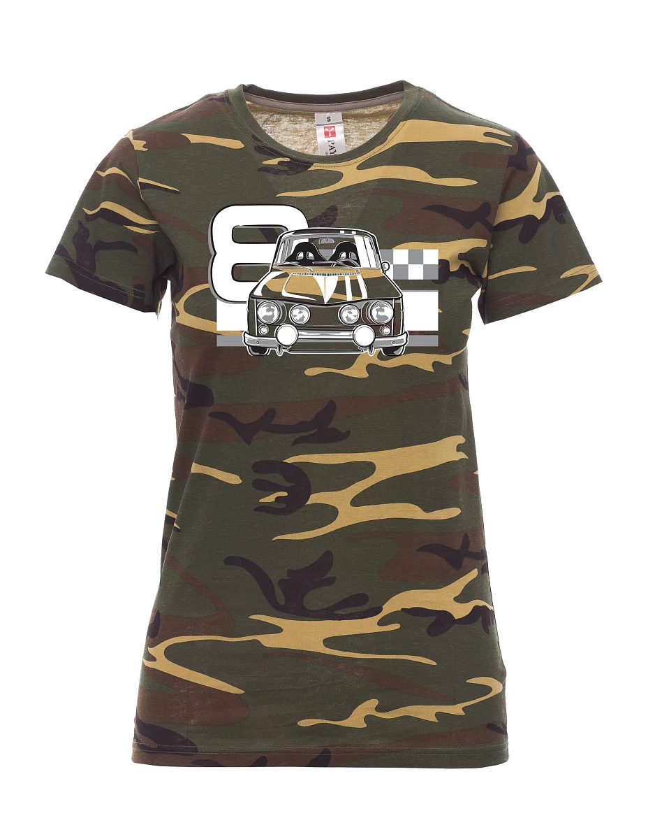 Damski t-shirt kamuflaży R8