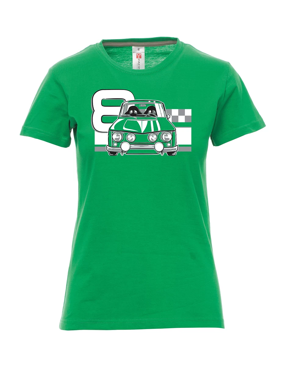 Damski t-shirt zielony R8