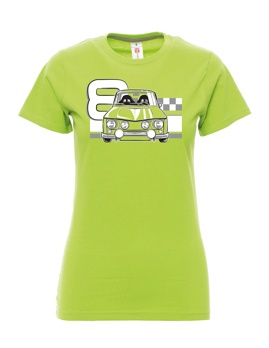 Damski t-shirt limetkowy R8