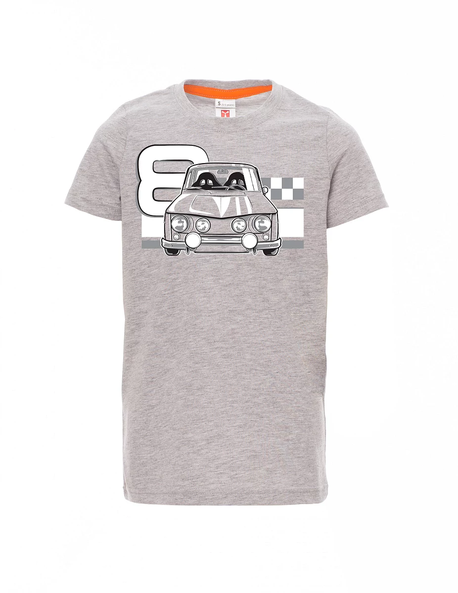 Dziecięcy t-shirt szary melange R8
