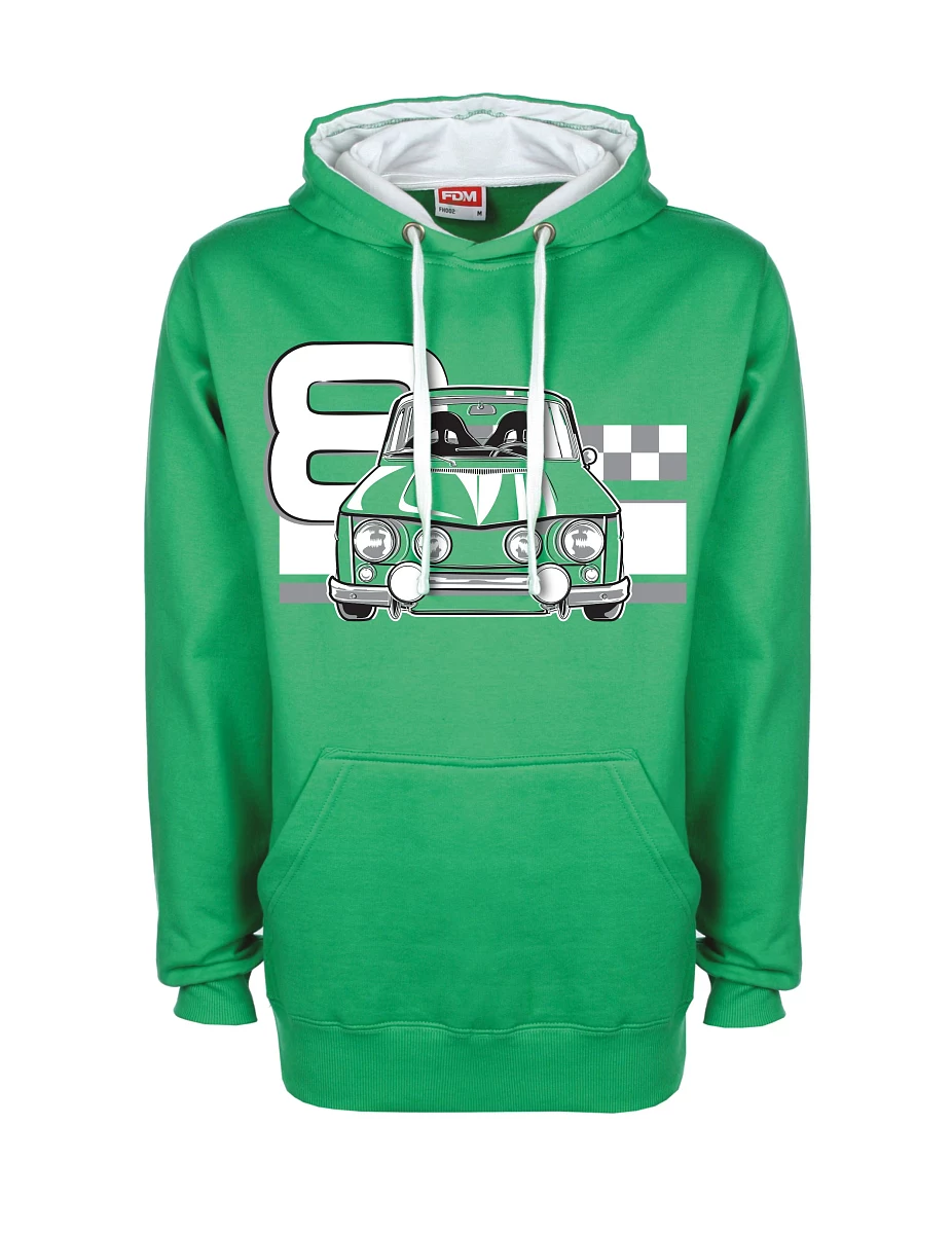 Bluza biało-zielona R8