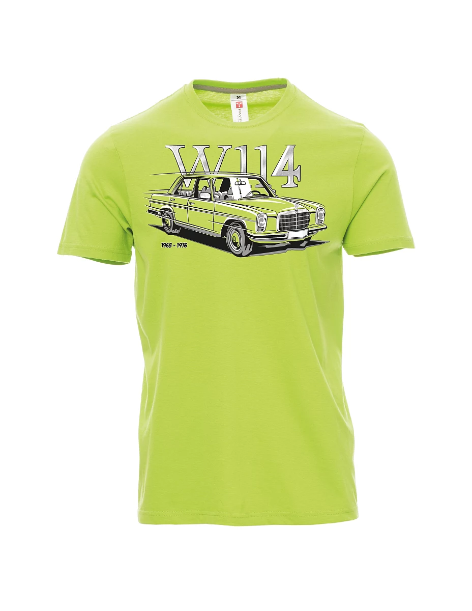 Męski t-shirt jasno zielony W114