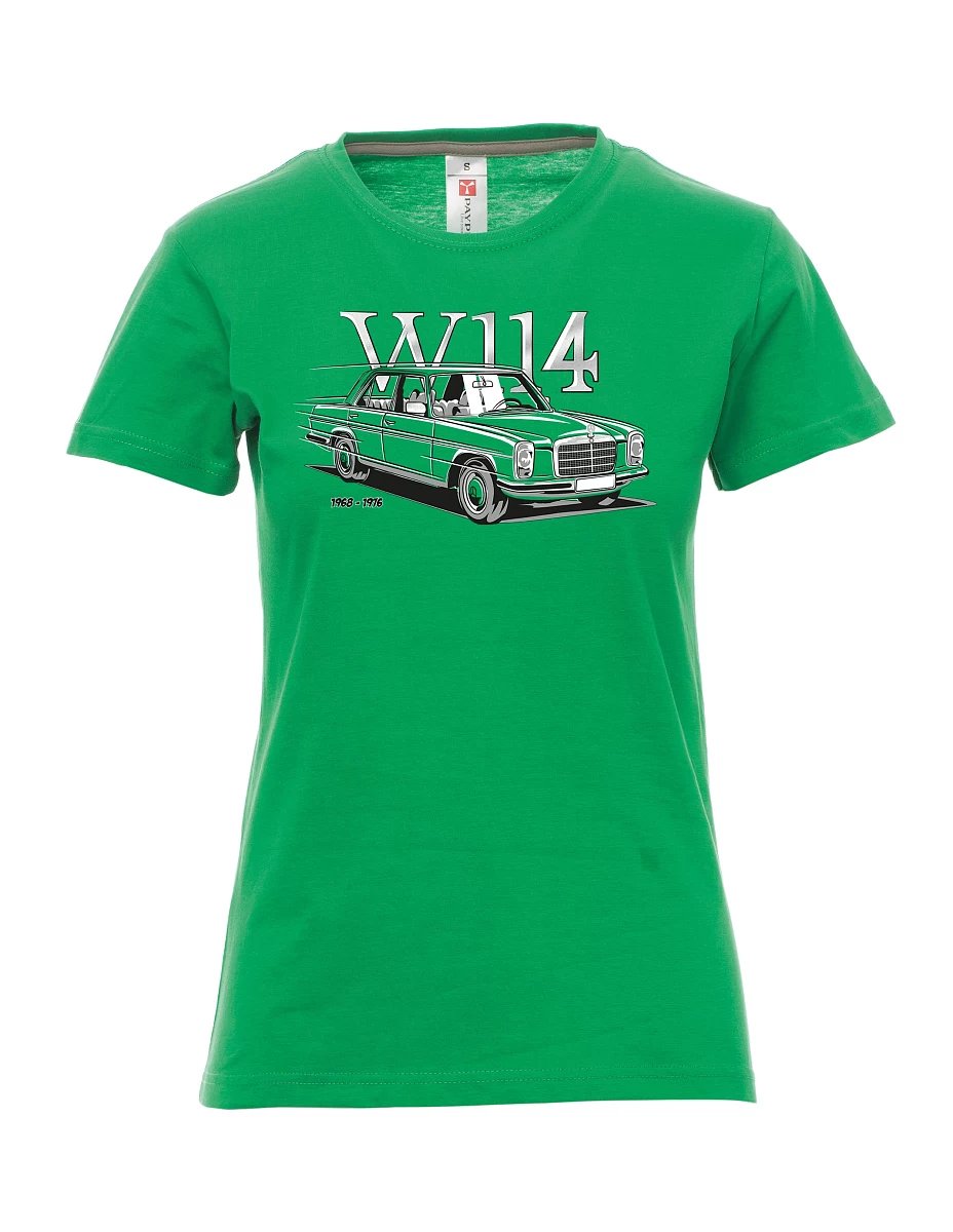 Damski t-shirt zielony W114