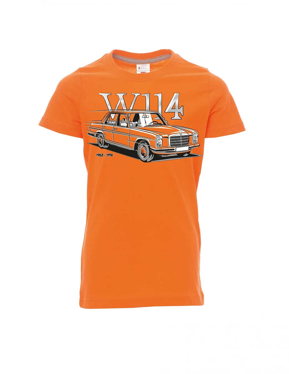 Dziecięcy t-shirt pomarańczowy W114