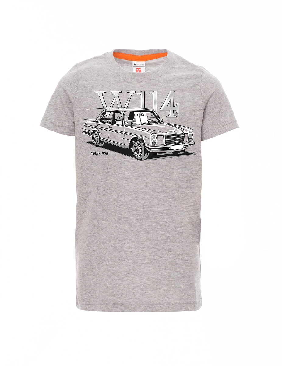 Dziecięcy t-shirt szary melange W114