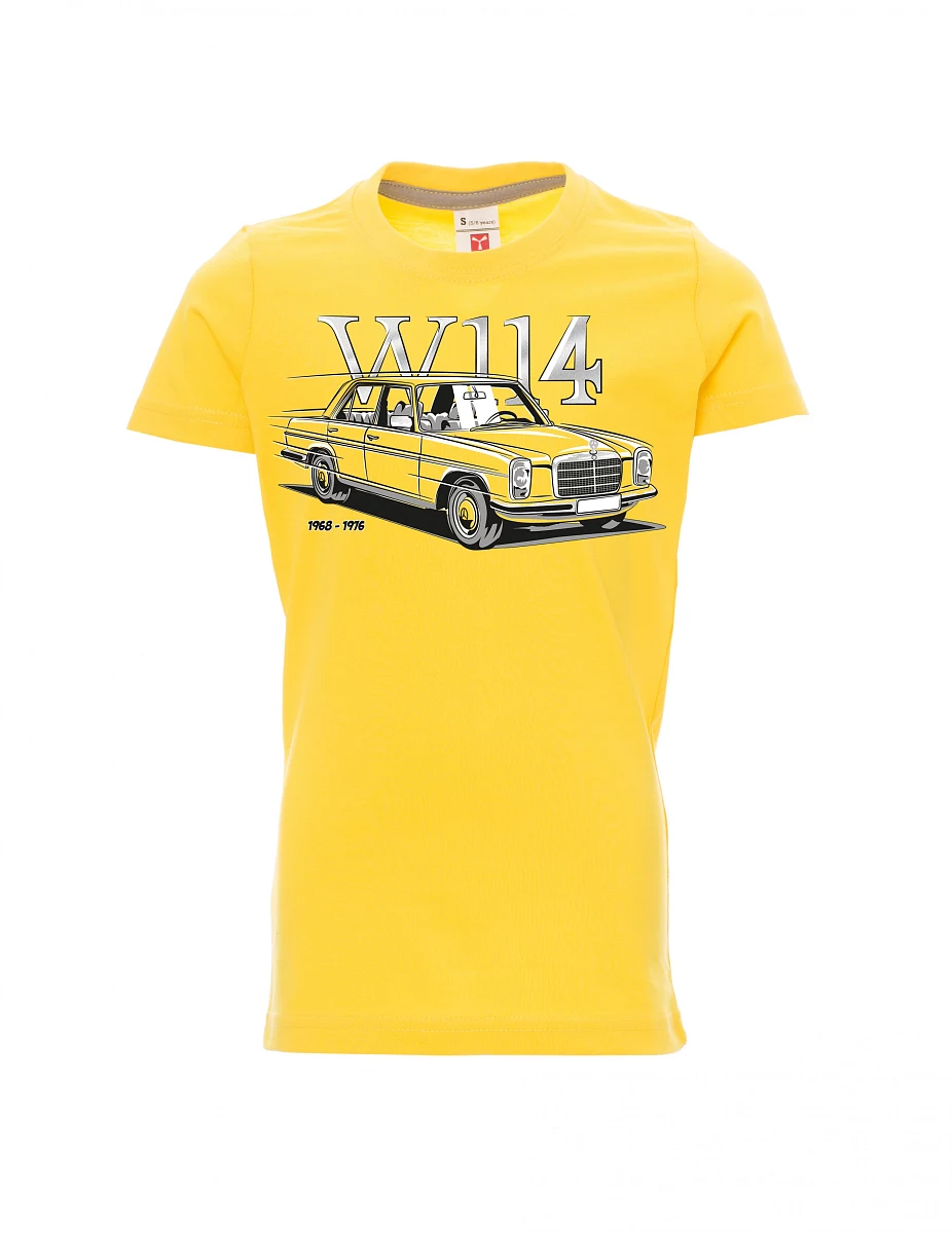 Dziecięcy t-shirt żółty W114