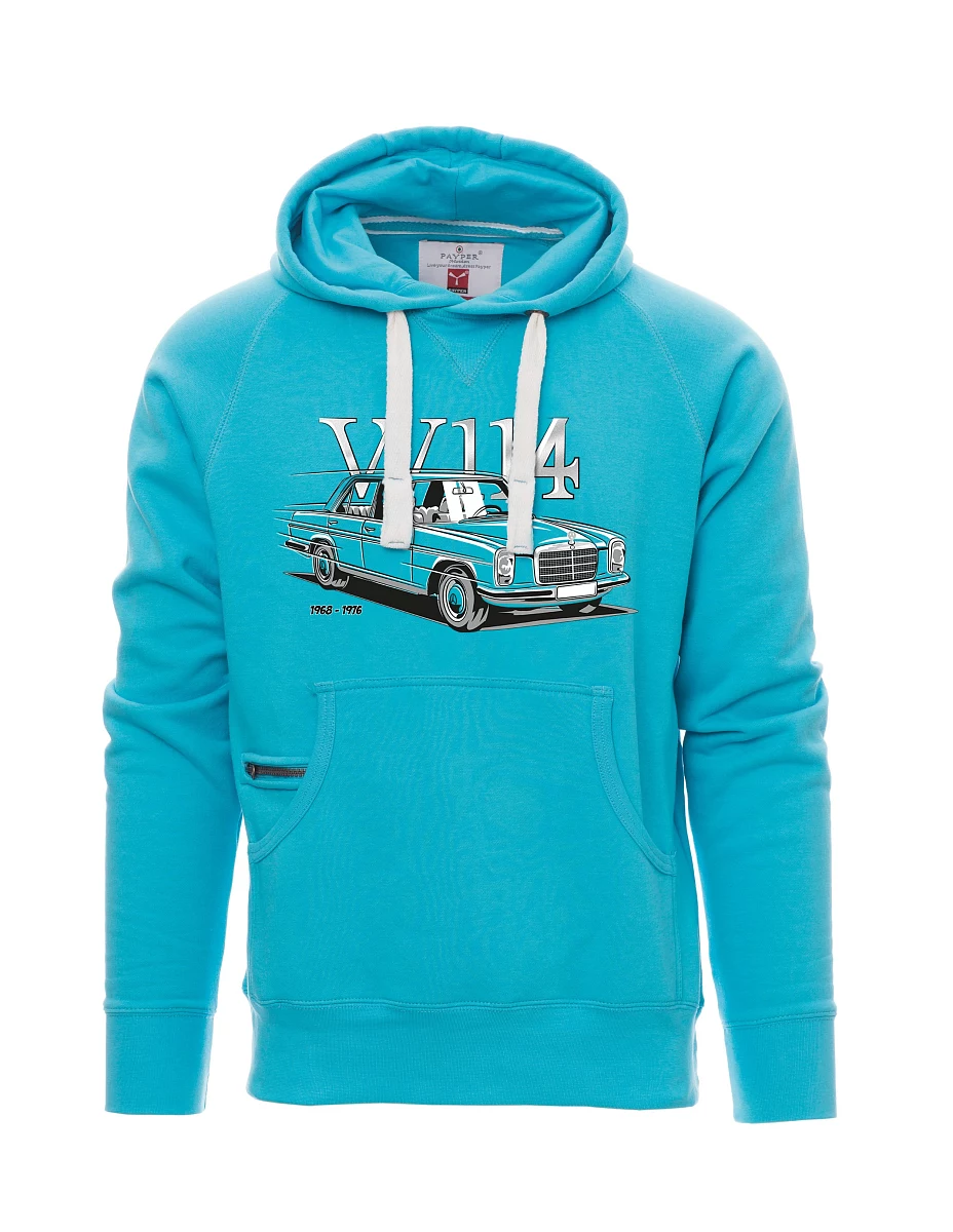 Męska bluza jasno niebieska W114