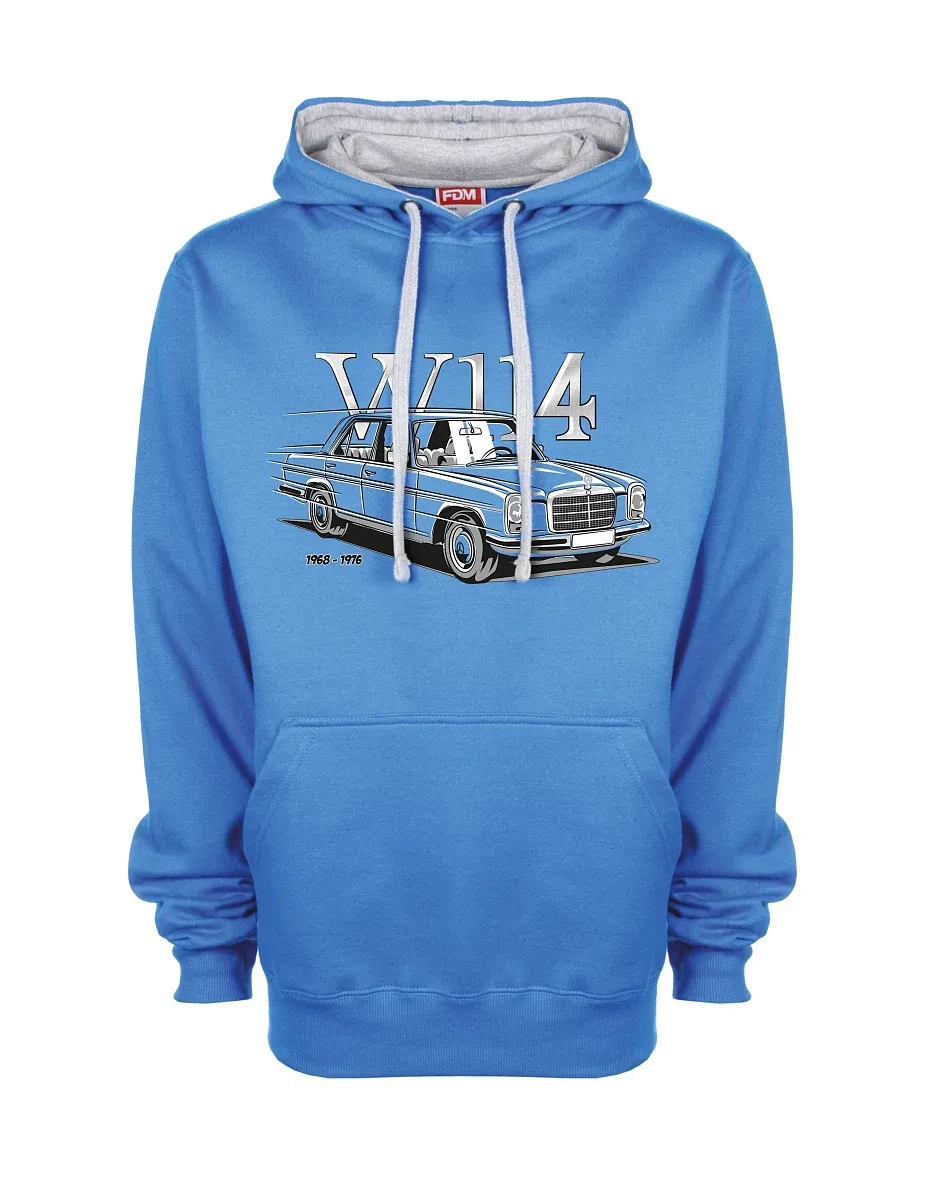 Bluza szaro-niebieska W114