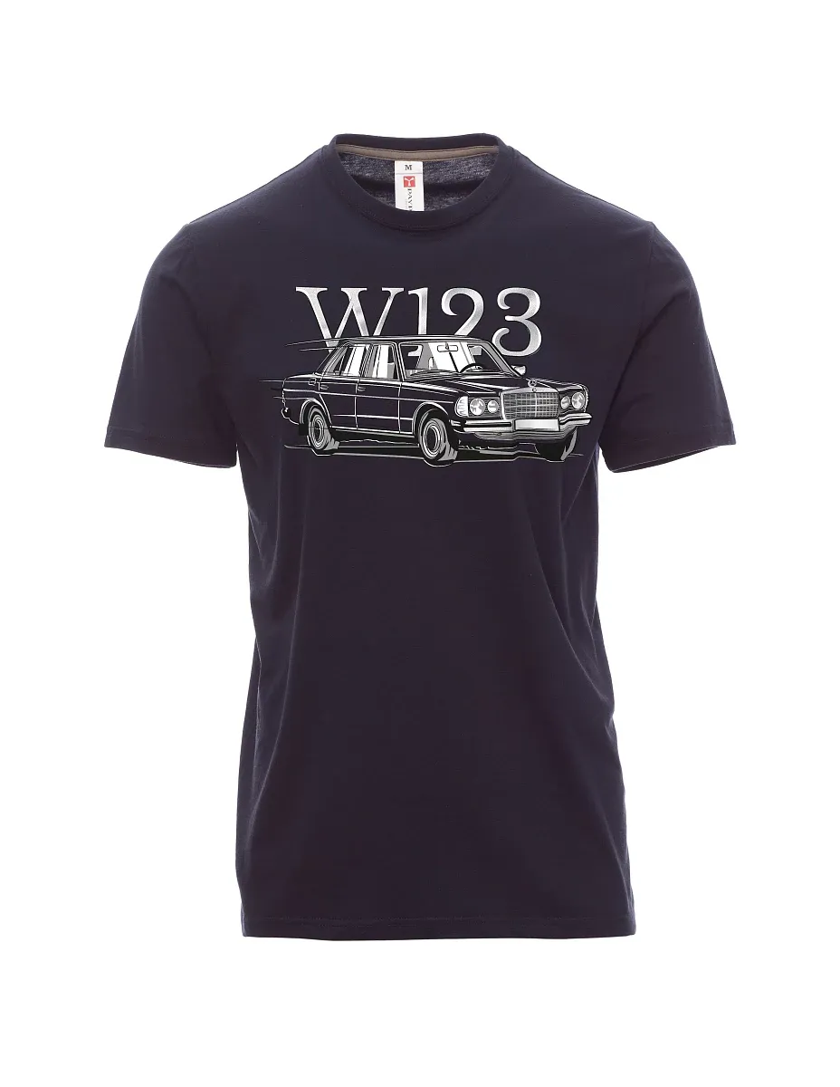Męski t-shirt marynarka wojenna W123