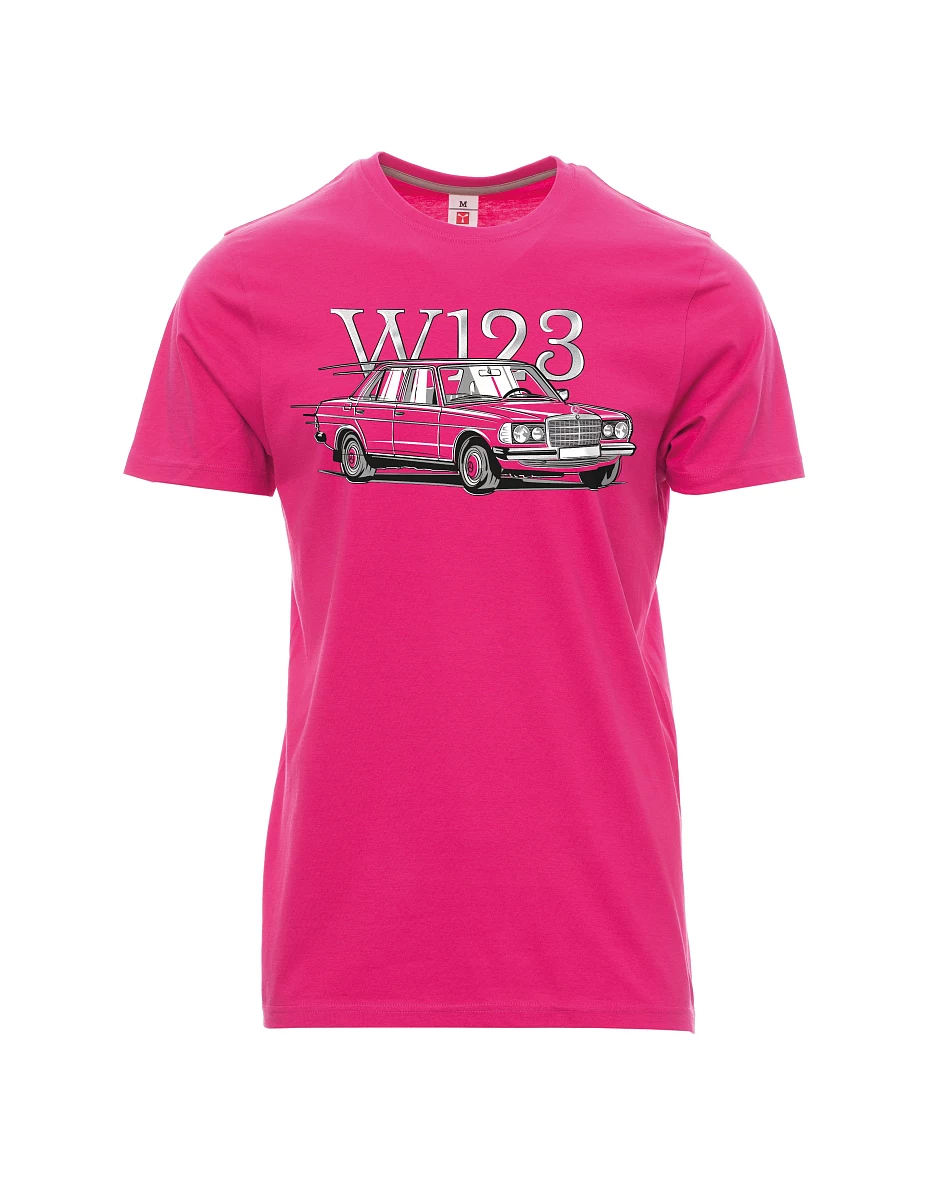 Męski t-shirt różowy W123