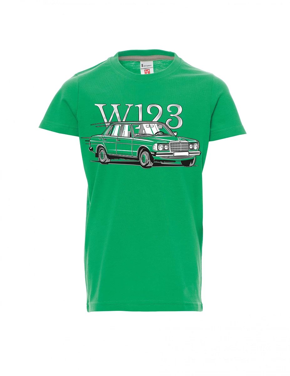 Dziecięcy t-shirt zielony W123