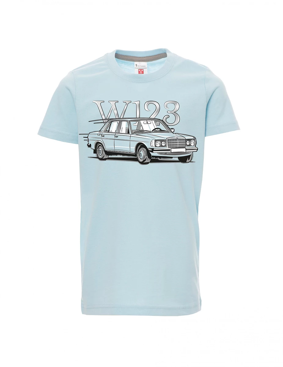 Dziecięcy t-shirt niebieski W123